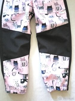 Nové LETNÍ SOFTSHELLOVÉ KALHOTY 2-3 roky, 98 cm - 3