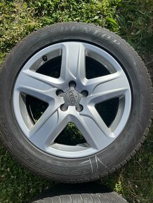 Prodám alu audi 5x112 r18 zimní pneu 235/55/18 - 3