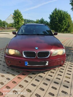 Bmw e46 318i touring, chiarettorot metallic - 3