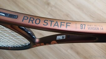 Tenisová raketa Wilson Pro Staff 97 V14 16x19 Grip 4 315 g - 3