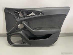 Obložení dveří tapecirung alcantara Audi A6 (4G) - 3