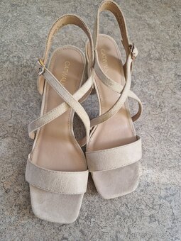 Páskové boty na podpadku vel. 41 - 3