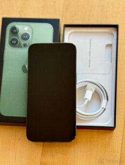 iPhone 13 Pro Alpine Green BATERIE 100% TOP - 3