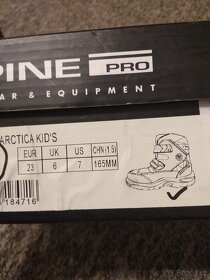 Chlapecké zimní boty Alpine vel. 23 - 3