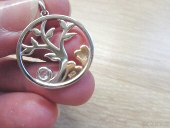Ag přívěsek se stromem života - 3
