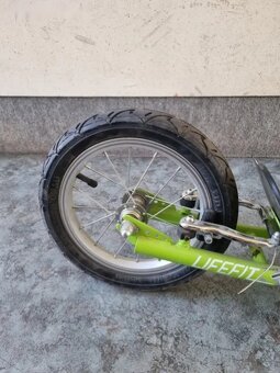 Koloběžka Lifefit RIDER zeleno-černá - 3