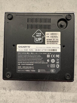 Mini počítač Gigabyte BXi7-4770R - 3