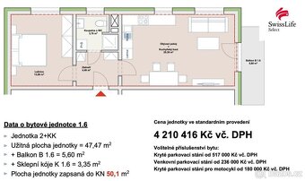 Prodej bytu 2+kk 47 m2 Vojanova, Liberec - 3