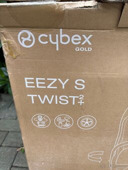 Kočárek CYBEX Eezy S Twist+2 Black 2021, river blue - 3
