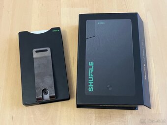 Shuffle Wallet Neon Black - minimalistická peněženka - 3