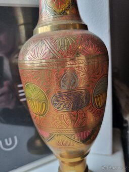 Mosazné orientalni vázy - 3
