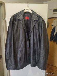 Kožené sako - kabát ,vel. XXL - 3