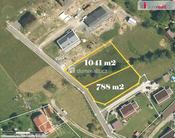 Prodej stavebního pozemku 788 m2 v Bordovicích - 3