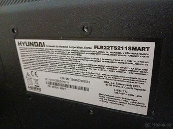 Prodám smart TV Hyundai 22 palcu - 3