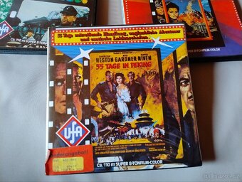 8mm filmy zvukové - Orol pristál, 55 dni v Pekingu, Pád... - 3