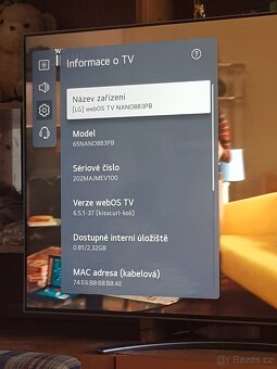 4K LG NANOCAL 165cm - 3