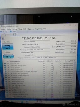 TRANSCEND SSD370S 2,5" 256GB SataIII 7mm - 3
