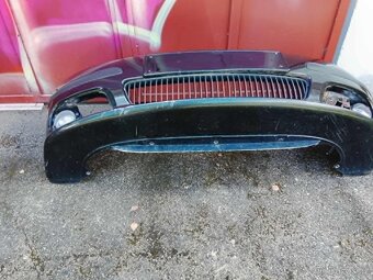 Škoda fabia   kapota  maska  naraznik barva černa - 3