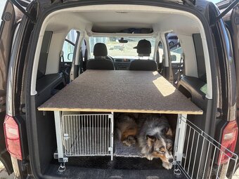 Spací vestavba vw caddy - 3