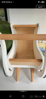 Dřevěný kočárek a choditko Kinderfeets - 3