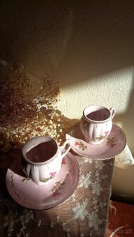 Růžové šálky na espresso - 3