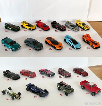 Hot Wheels - rozbalené, nehrané... - 3