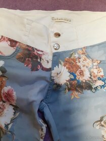 Květinové  kalhoty - 3