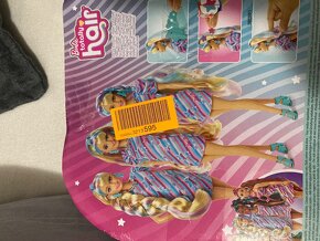 Barbie barevné vlasy - 3