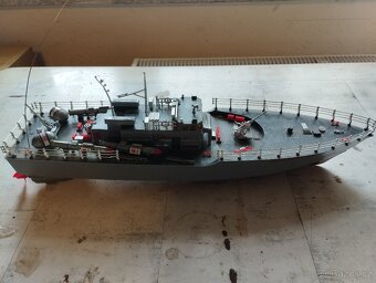 RC model torpedoborec HT-2877A lod na dalkove ovladani - 3