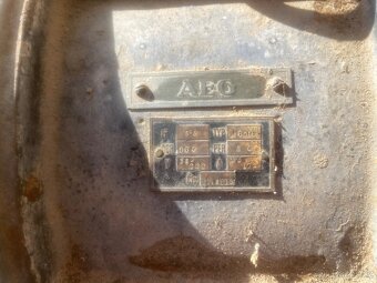 Starý motor AEG 5,5 kW - 3