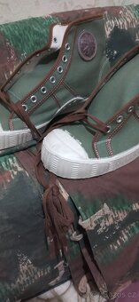 Vojenské kecky ČSLA nenošené retro converse - 3