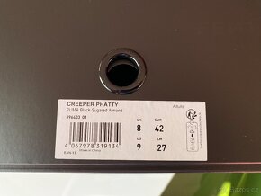 Puma x Fenty Creeper Phatty Black, EUR 42, NOVÉ - 3
