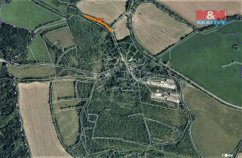 Prodej lesa, 1300 m², Konice u Mašťova - 3