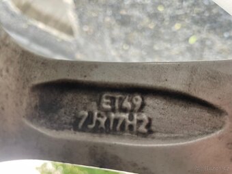 ALU Disky 5x112 R17 + ❗️ zánovní zimní pneu ❗️ - 225/45 - 3