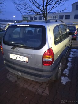 Prodám bez TP na ND Opel zafira 1.8 i - 3