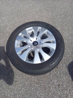 Letní Alu kola Citroen Berlingo+ ZÁNOVNÍ pneu 215/55R16 - 3