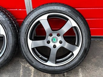 Original ALU kolo Dotz Hanzo Dark 17" 7,5J ET35 225/50/R17 - 3