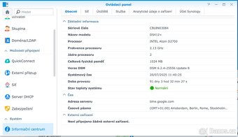 Synology DS412+ s 3x 2TB disky WDC - 3