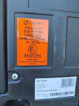 Autosedačka Cybex Pallas fix - 3