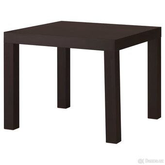 Odkládací stolek Ikea Lack černý - 3