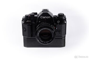 Canon A-1 a Canon FD 50mm f/1.4 Power Winder - 3