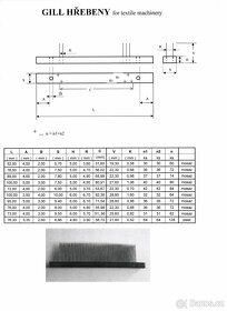 GILL HŘEBEN nejen  pro POSUKOVACÍ STROJE (mosaz) - 3