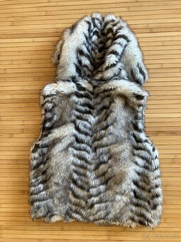 Dámská kožešinová vesta vel.36/S - 3