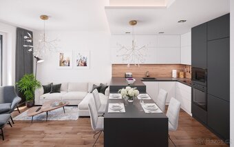 Prodej bytu 4+kk 89 m² se zahradaou a garáží - 3