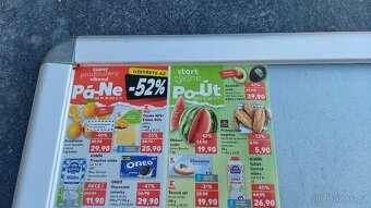 (2 ks) Plakátový KLIP rám 34x88 cm (4x A4) na stěnu - 3