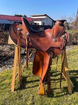 Westernové sedlo wade - 3