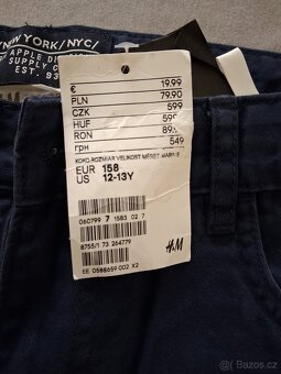 Chlapecké kraťasy H&M 158 - 3
