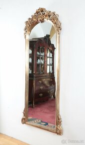 Vysoké zrcadlo v barokním stylu - 3