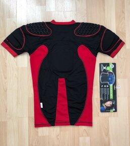 Ragby chránič těla Gilbert Triflex XP1 Red vel. S - 3