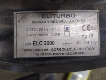prodám ventilátor eliturbo - 3